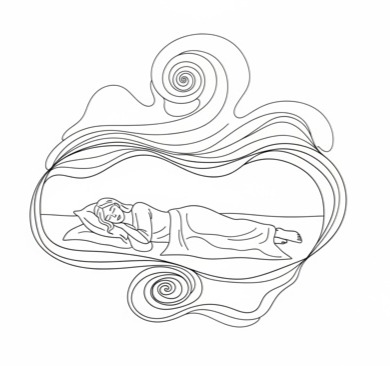 Sleep hypnosis for overactive mind